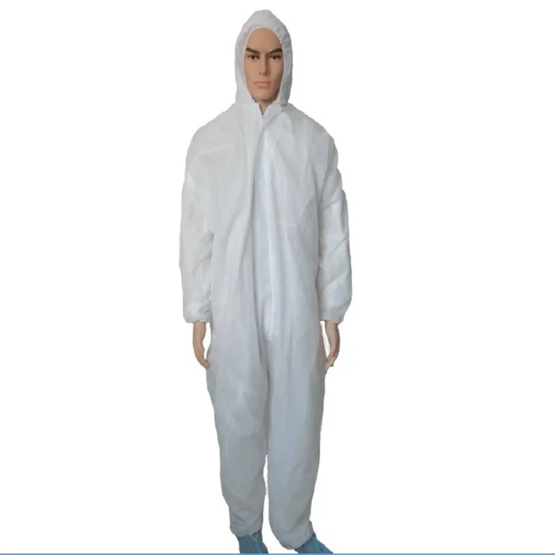 Защитный Одноразовый комбинезон унисекс Рабочий защитная одежда с рисунком