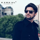 Солнцезащитные очки EZREAL мужские и женские, Поляризованные, в деревянной оправе