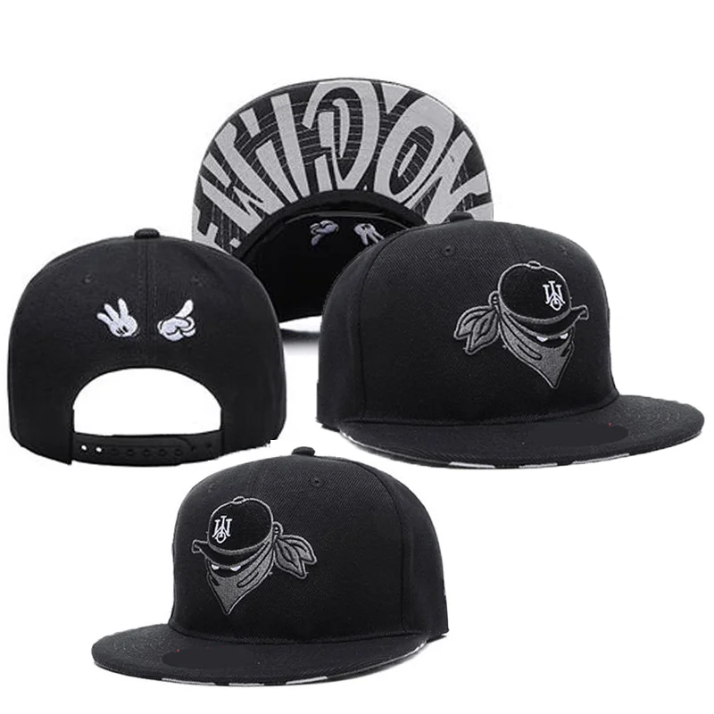 Бейсболки хип-хоп унисекс модные черные регулируемые Ретро кепки | Аксессуары