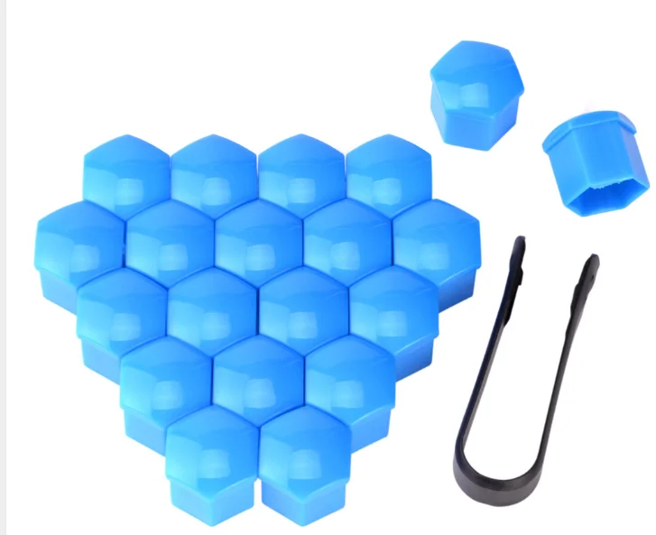 20шт чехол на рулевое колесо винтовая защита гайка Пылезащитная 17 19 21 мм для ford Shelby