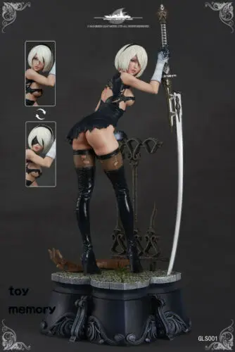2B Рисунок ограничен 1/7 смола статуя ограниченная | Игрушки и хобби