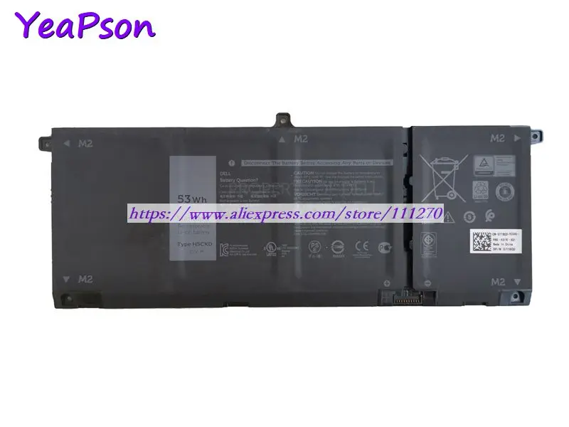 Yeapson H5CKD 9077G TXD03 15V 3530mAh 53Wh Laptop Battery For Dell Latitude 15 3510 Notebook computer | Компьютеры и офис