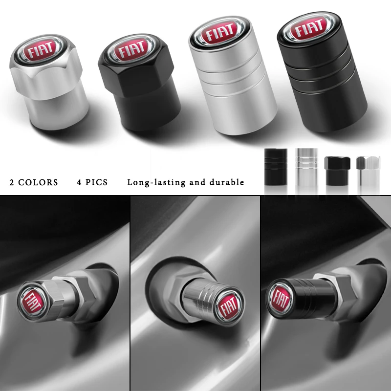 Автомобильные пылезащитные колпачки с логотипом скорпиона 4 шт. на