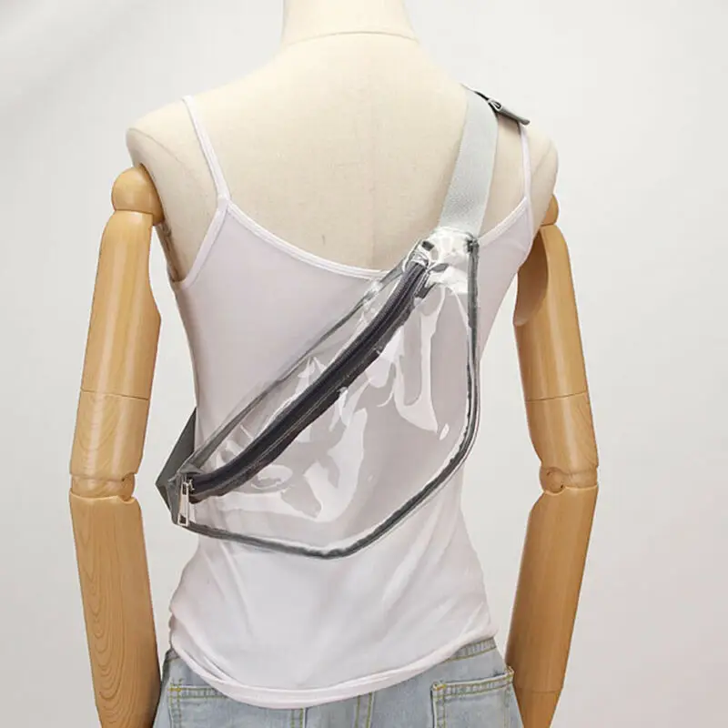 Женская прозрачная Повседневная прочная поясная сумка унисекс поясные сумки