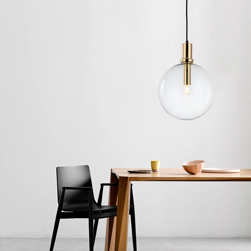 Арт дизайн современный светодиодный подвесной светильник черного и золотого