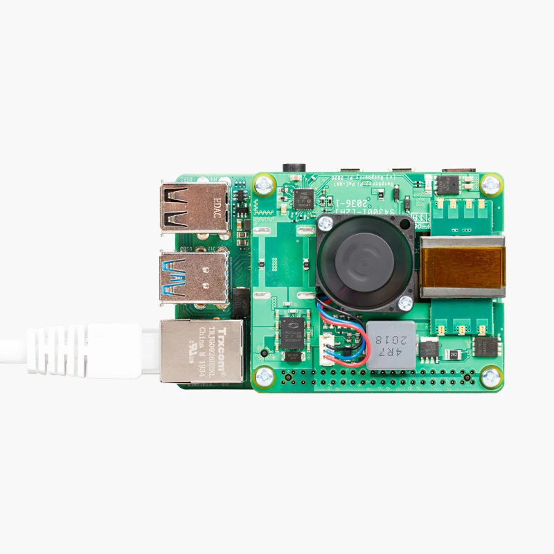 RASPBERRY PI PoE + Hat/PoE Hat официальная плата расширения Power-Over-Ethernet для Raspberry Pi 4/3B |