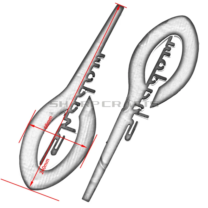 Мотоциклетная 3d эмблема бензобака значок декоративные наклейки для Honda SHADOW ACE VT750