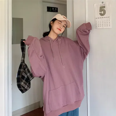 

Jacket Women's autumn and winter hooded cotton versatile top cardigan jacket