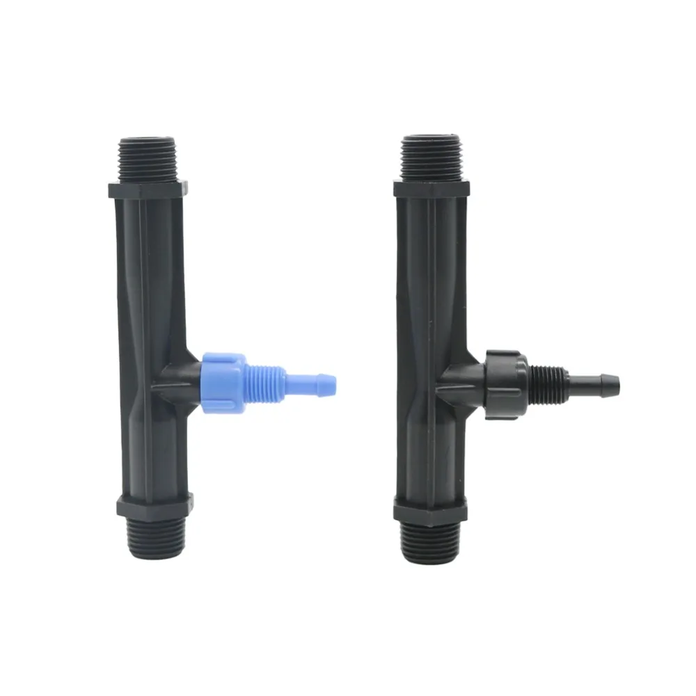 

1/2",3/4",1" Irrigation Venturi Fertilizer Mixer Injectors kit Agriculture Garden Water Tube Garden Hot Tub Spa Ozone Injector