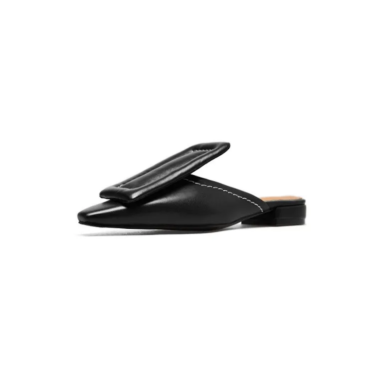 

Square Muller shoes women's 2019 new half slippers for lazy