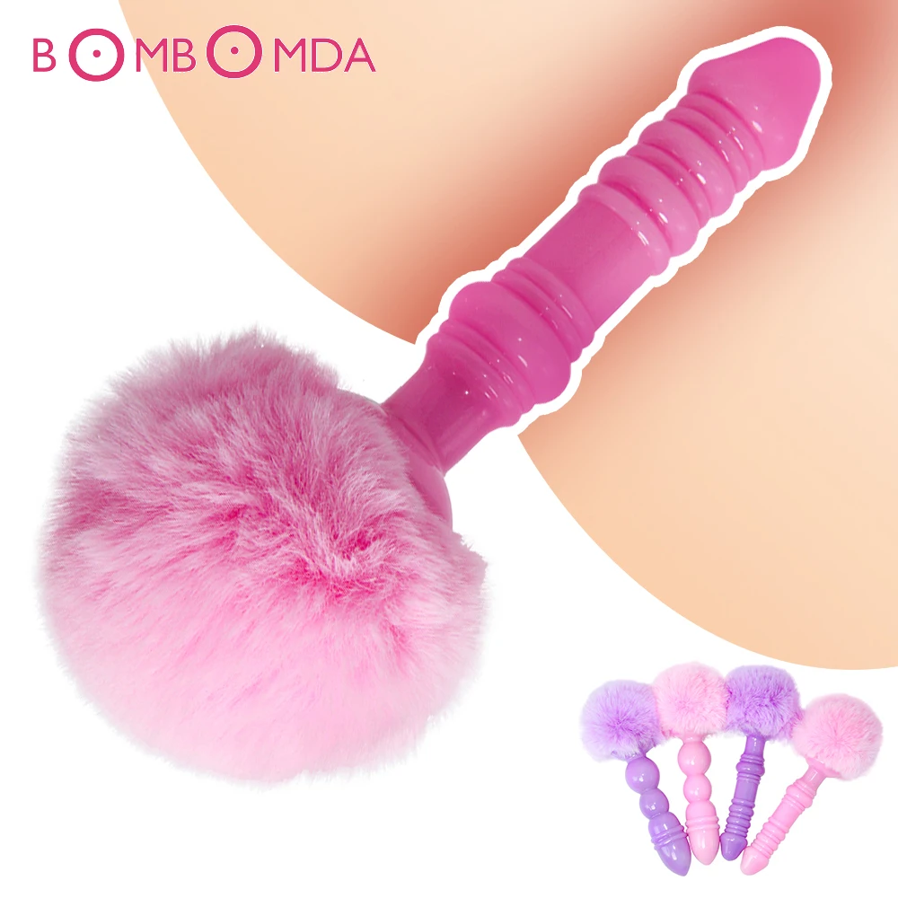 Анальная пробка Rabbit анальная для женщин игрушка анального секса мягкий силикон