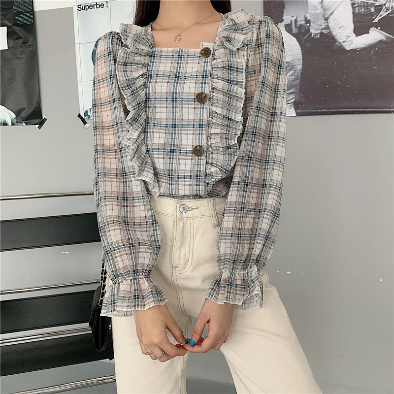 Новинка весна осень 2020 стильный нишевой Топ для получателей женская одежда