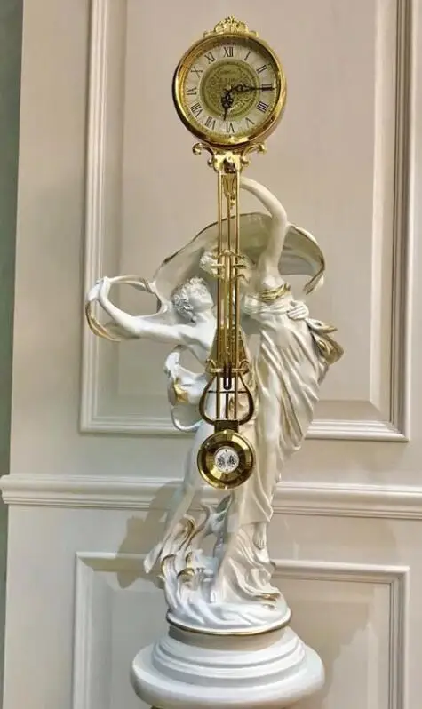 Часы-качели для гостиной дедушки креативные настольные маятниковые часы