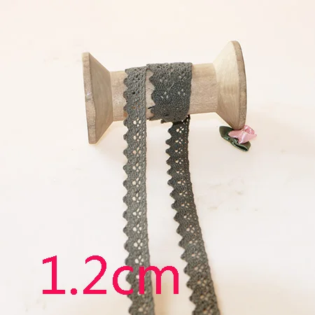 5 ярдов много тканый хлопок кружево отделка DIY шитье шторы Ремесло Украшение ребенок синий ребенок розовый хлопок отделка кружевная лента - Цвет: 5 YARD