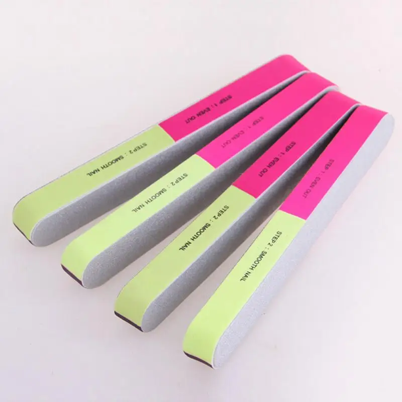 

Women Girls Nail Files Buffer Sanding Washable Manicure Tool Nail Art Polish Sandpaper Strip Bar Set Polishing File Tools