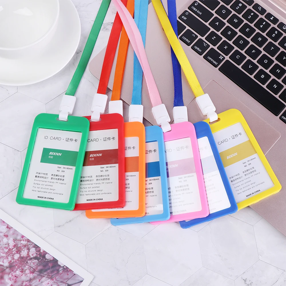 1 шт. новая пластиковая искусственная идентификационная карточка Обложка