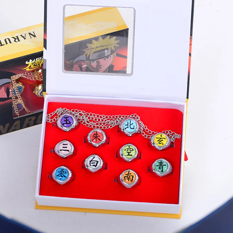 Аниме кольцо набор по аниме Обувь в стиле Итачи Dida ла Пейна Скорпион змея