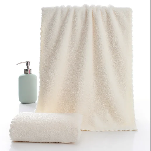 Полотенце для лица однотонное бытовое влагопоглощающее быстросохнущее