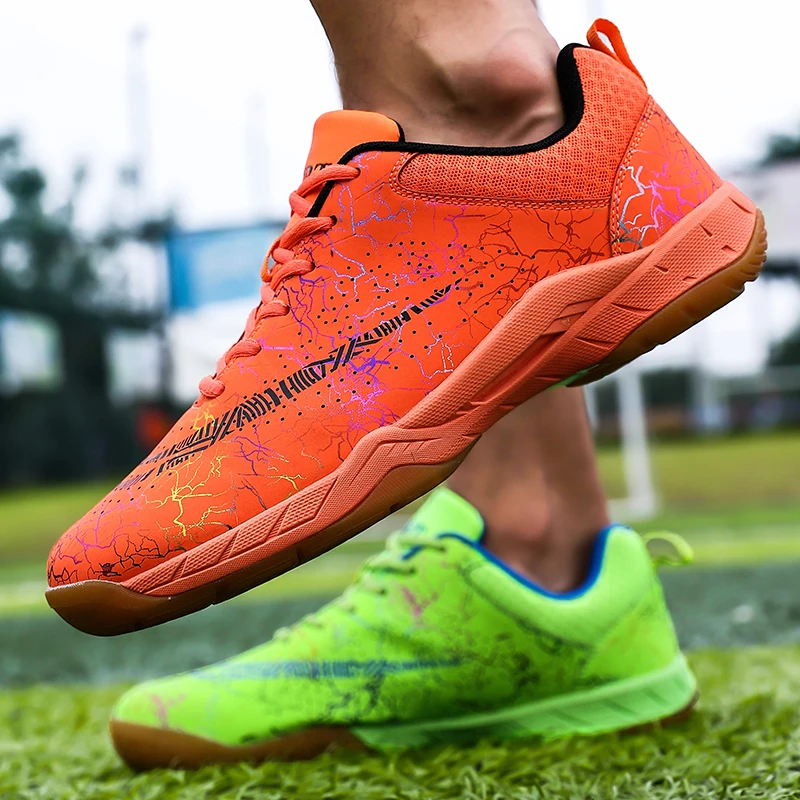 Badminton Shoes Men Professional Training Sport Shoes Breathable Light Sneakers Men Athletic Shoe Anti-Slippery Tennis Sneakers