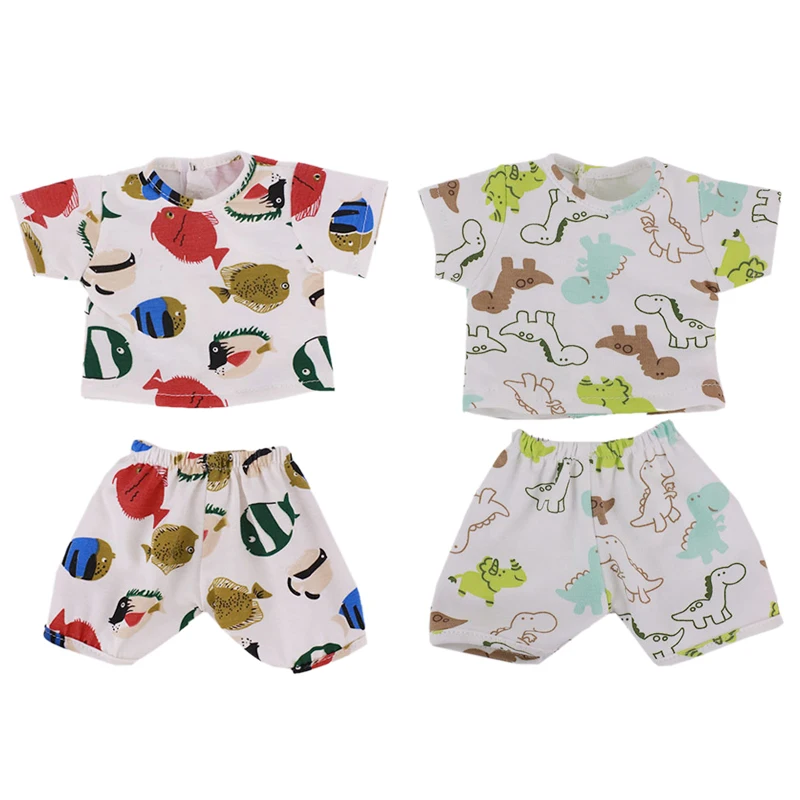 2 комплекта милая кукла в пижаме Аксессуары Одежда Платье для 18 дюймовой девушки