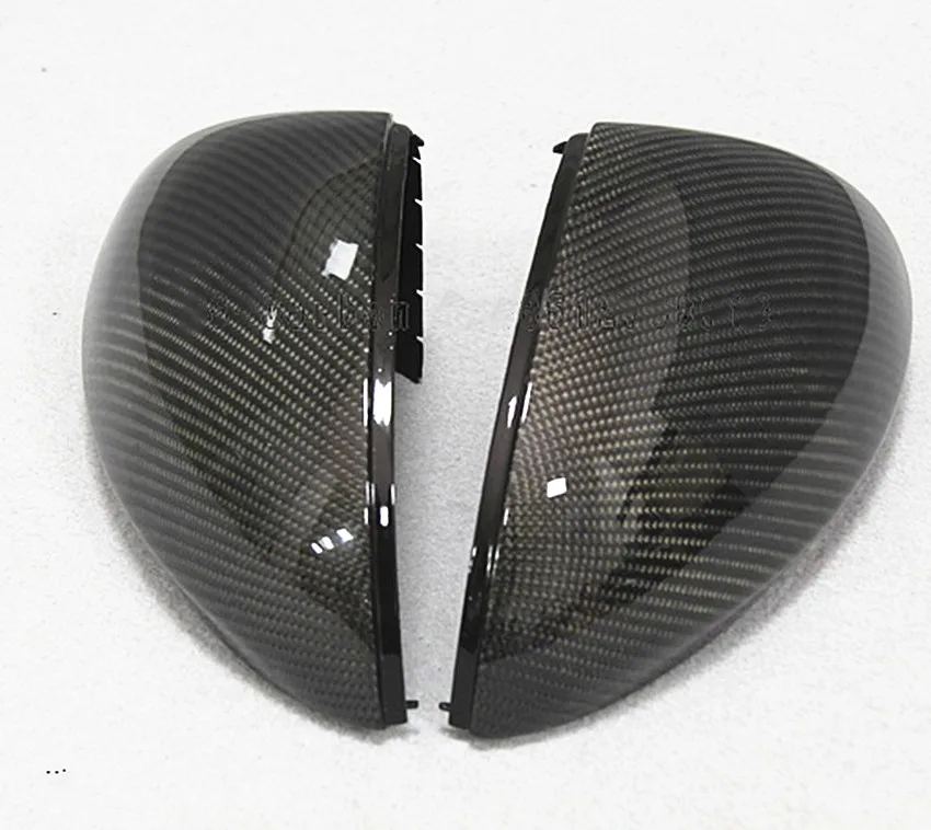 Замена реального углеродное волокно крышка зеркала заднего вида для 2009 - 2015 Tiguan