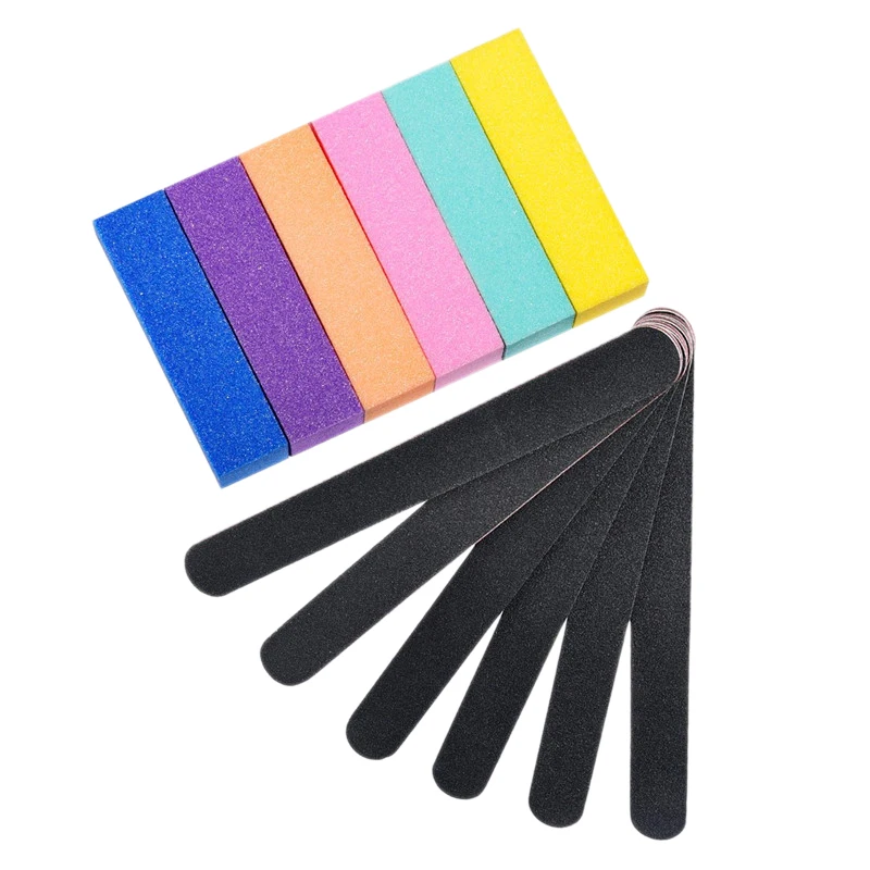 

12Pcs Nail Files and Buffer Blocks for Manicure and Pedicure Set Nail Care Sanding Tool for Natural Gel Or Acrylic Nails