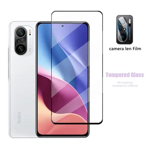 full glue screen protector for poco f3 glass for poco f3 x3 m3 f2 pro tempered glass phone protective camera film for poco f3 free global shipping