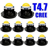 10pcs t4 7 led super bright high quality led car board instrument panel lamp auto dashboard warming indicator wedge light 10x