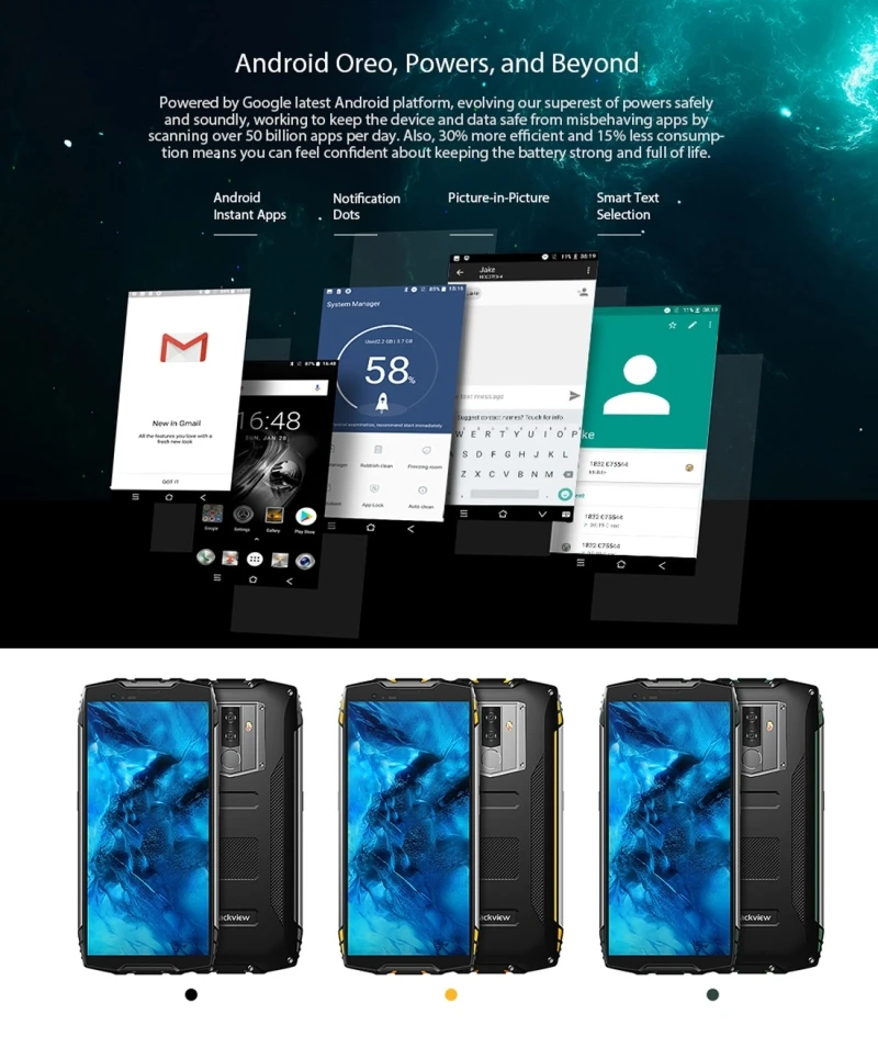 Blackview BV6800 Pro Прочный смартфон 6580 мАч 4 Гб+ 64 Гб 5,7 ''MTK6750T Восьмиядерный 4G мобильный телефон отпечаток пальца NFC Беспроводной