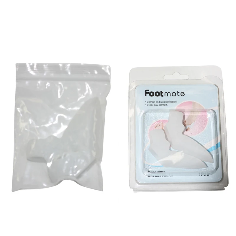 

Thumb Valgus Corrector Silicone Hallux Toes Separator Foot Nursing Tools Bunion Adjuster Ectropion Outer Appliance Pedicure L6J0