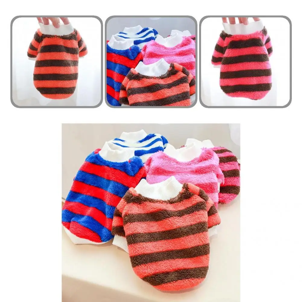 

Delicate Texture Polyester Puppy Tear-resistant Warm Sweater Pet Supplies for Spring