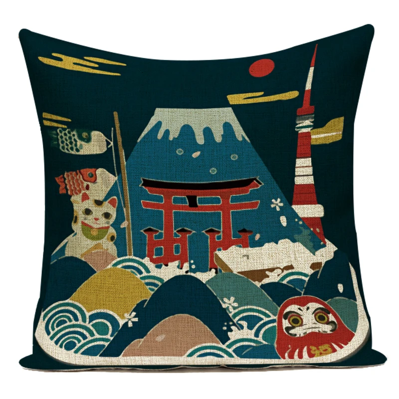 Винтажная декоративная подушка-чехол для телефона