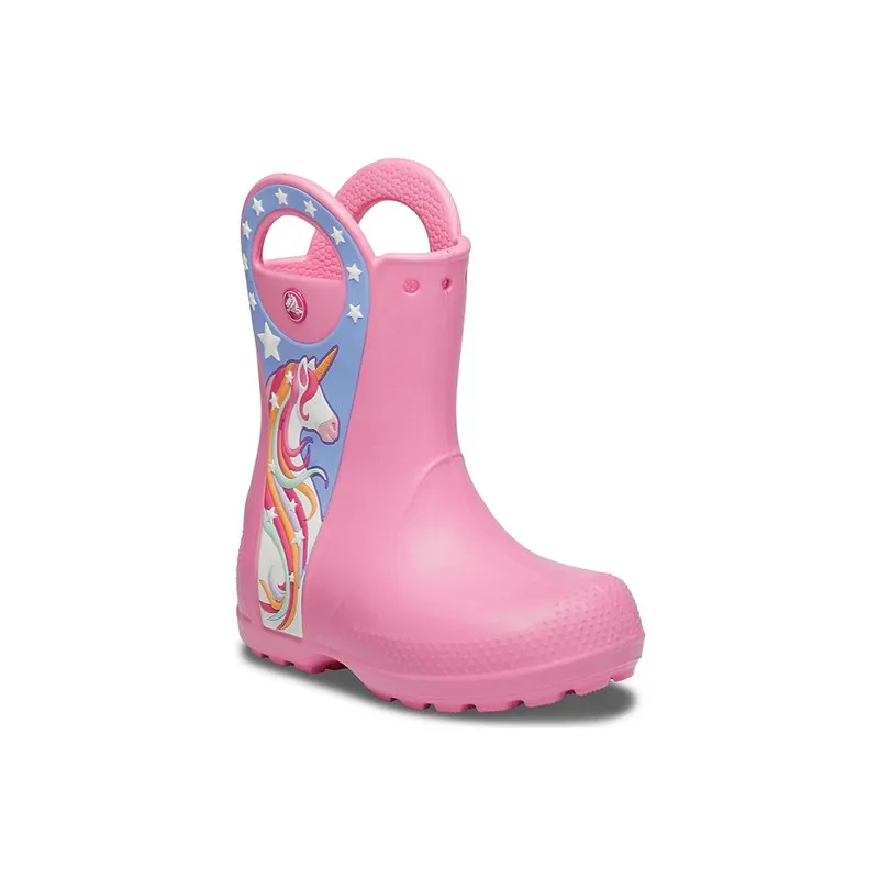 CROCS CrocsFL Uncrn Ptch Rain Boot G KIDS|Сапоги| |