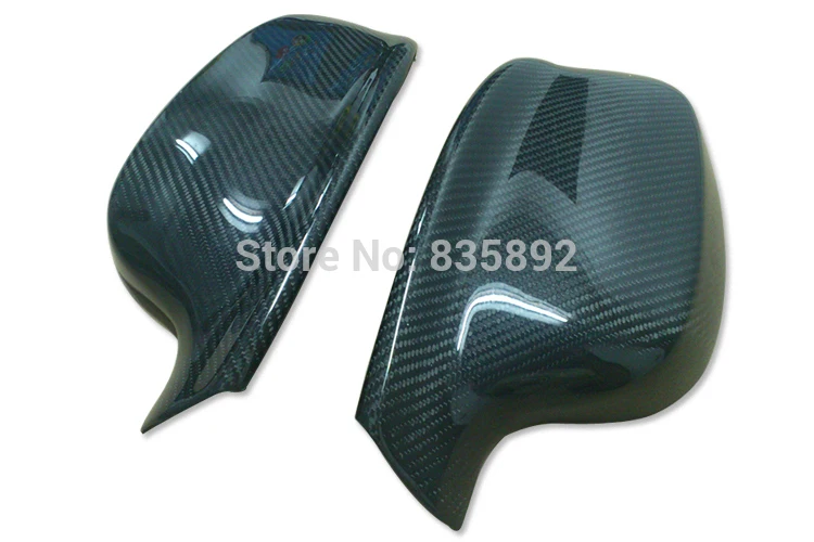 

Carbon fiber X3 rearview mirrors caps X1 back look mirror covers X1 side wing mirror covers for BMW X1 X3 10-12
