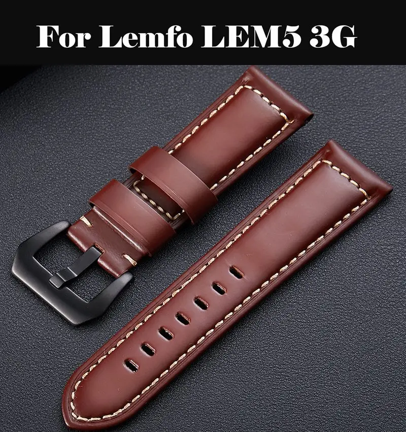 Ремешок для часов из натуральной кожи 12-24 мм универсальный стальной ремешок с