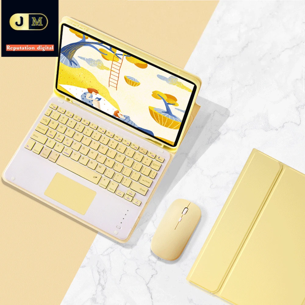 

For iPad 7th 8th Generation Case with Touchpad Keyboard for Pro 11 Air 3 4 10.9 Pro 10.5 Air 2 9.7 10.2 Case with Pencil Holder