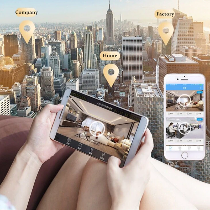 Timethinker Tuya WI FI мини Камера 4k HD 1080P Ночное видение пульт дистанционного управления