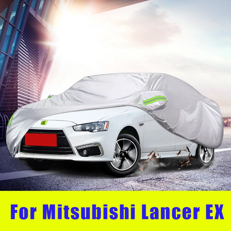 Waterproof Full Car Covers Outdoor Sunshade Dustproof Snow For Mitsubishi Lancer EX Accessories
