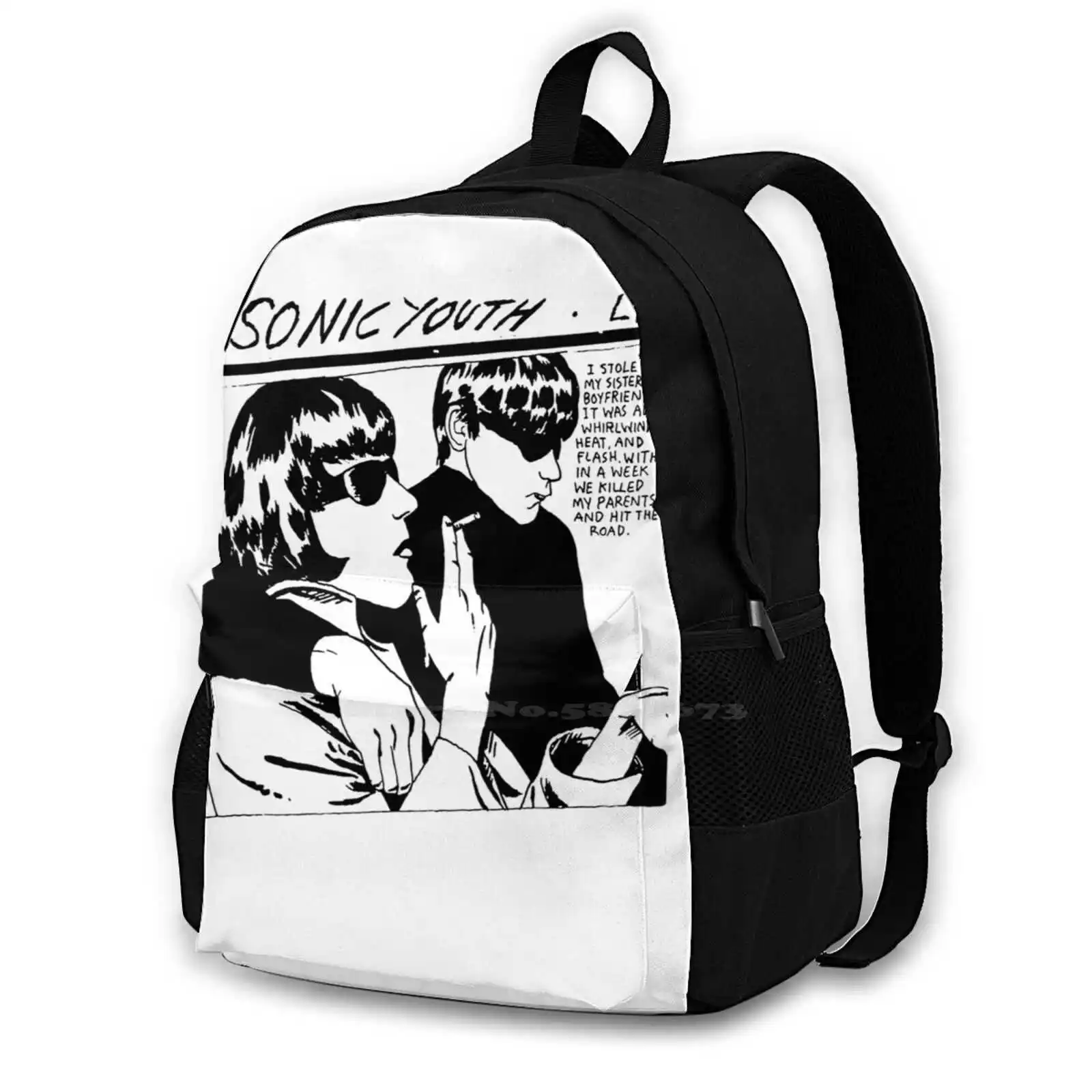 

Youth New Arrivals Unisex Bags Casual bag Backpack Youth Alternative Pop New York Indie Postpunk Punk No Wave Thusrton Moore