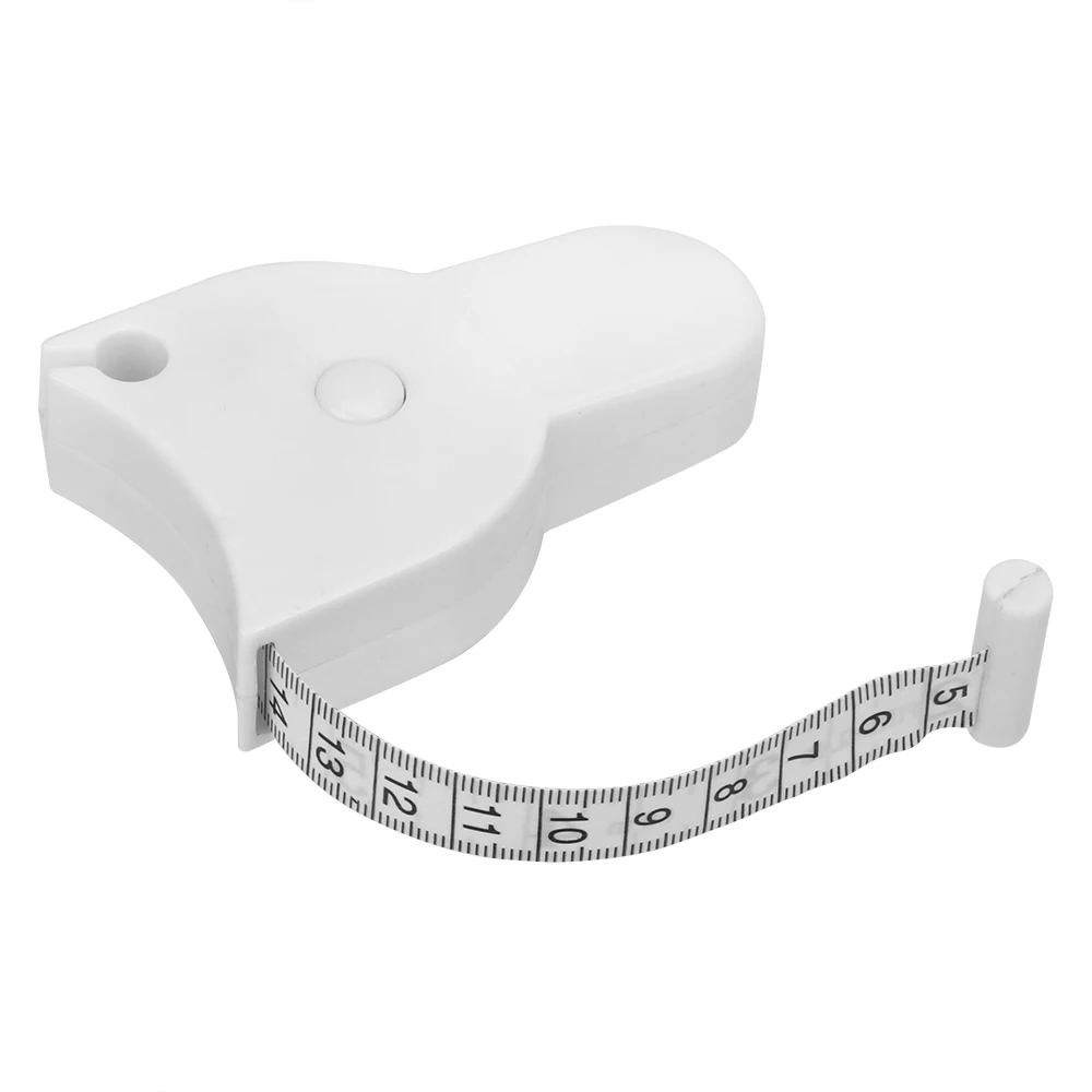 

Retractable Ruler Caliper Measuring Tape Body Fat Weight Loss Measure Gauging Tool For Fitness Accurate Tool 150cm
