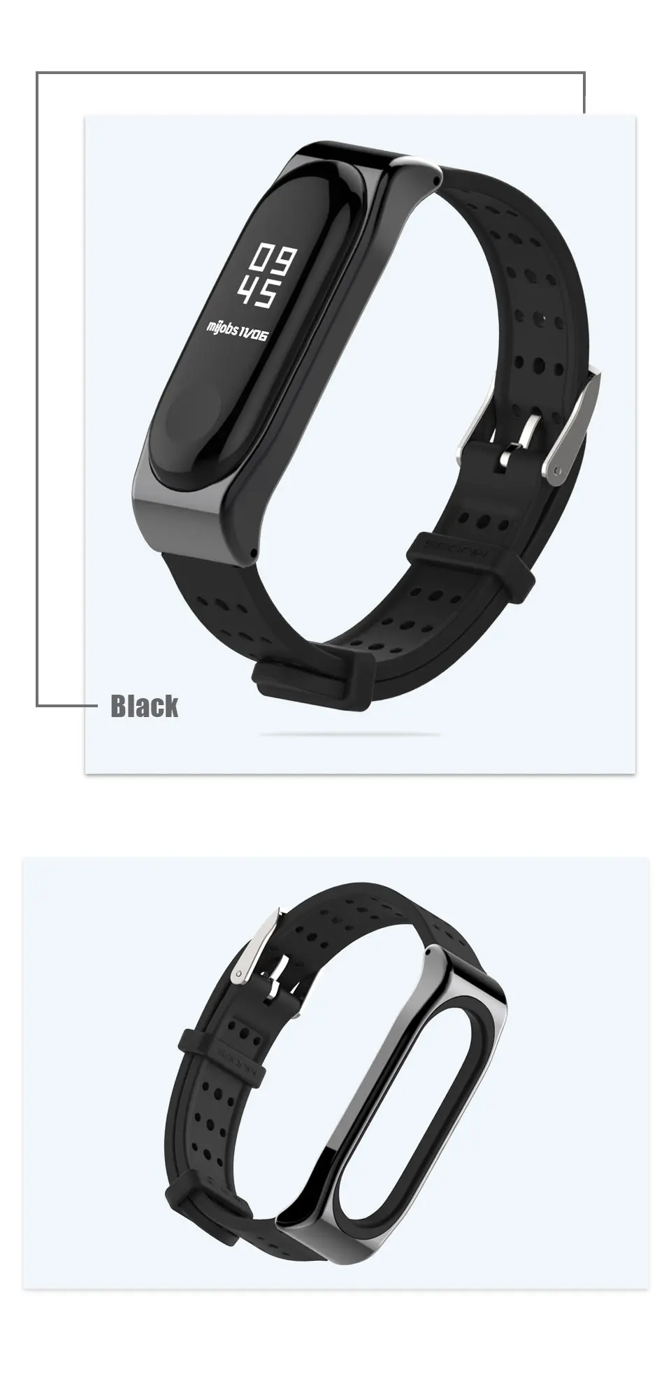 Браслет mi jobs mi Band 4, силиконовый браслет из ТПУ для Xiaomi mi Band 3, ремешок для смарт-часов mi Band 3 4, ремешок для смарт-часов