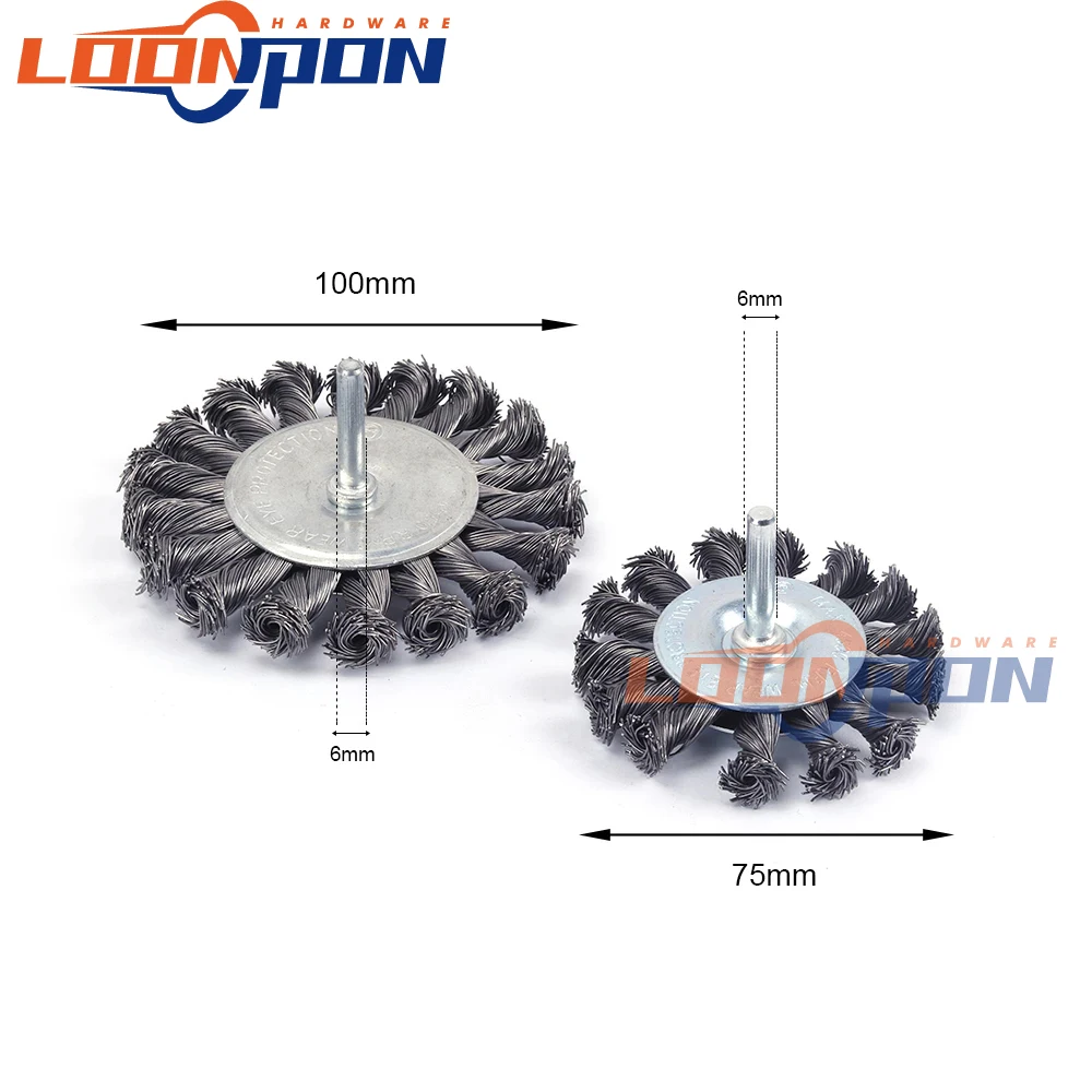 Набор щеток для полировки и удаления ржавчины 6 мм 3/4 дюйма | Инструменты