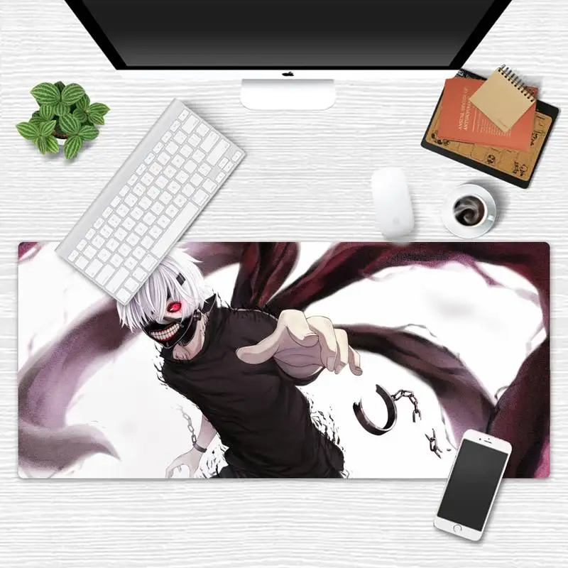 

Tokyo Ghoul Customized laptop Gaming mouse pad Game Office Work Mouse Mat pad X XL Non-slip Laptop Cushion mouse pad