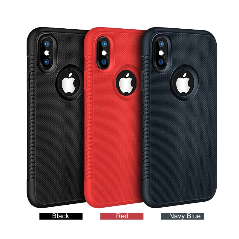 Черный матовый телефонный чехол из ТПУ для iPhone 11 Pro Max 7 8 6S 6 Plus X XS XR противоударный