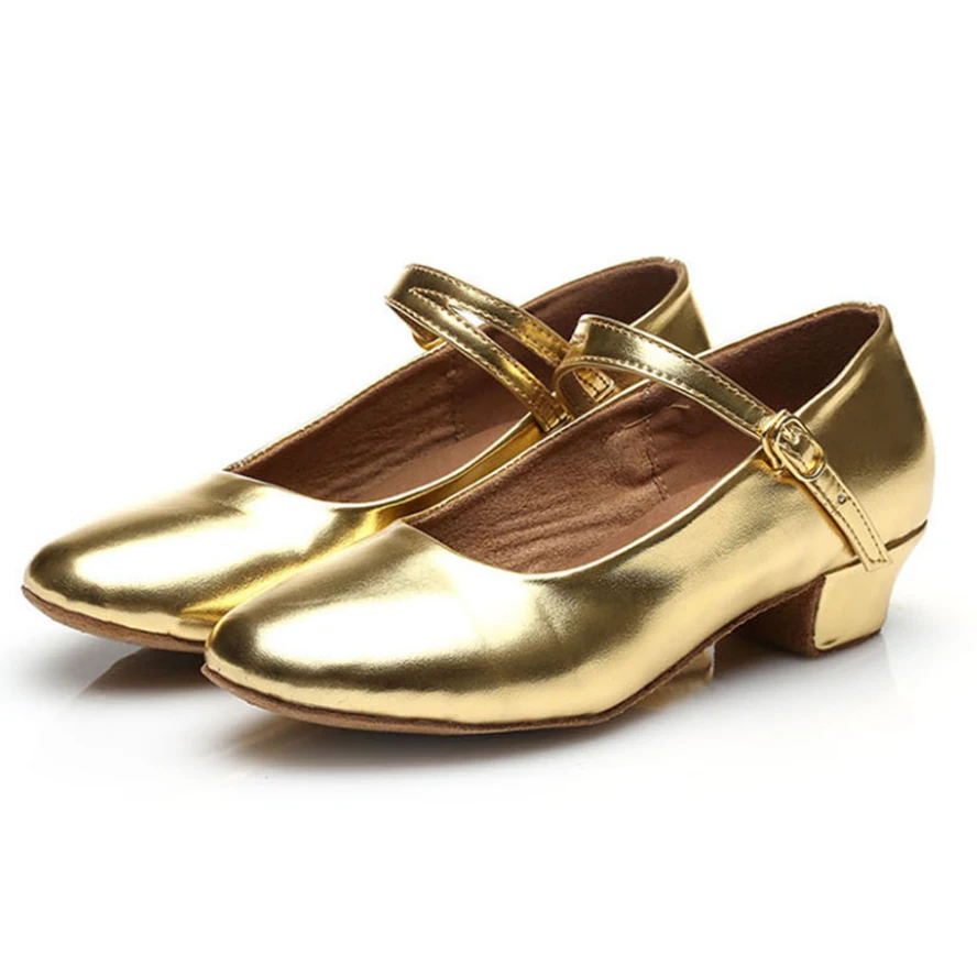 USHINE EU24 41 качества мягкая подошва золотистого цвета Танцевальная обувь для сальсы
