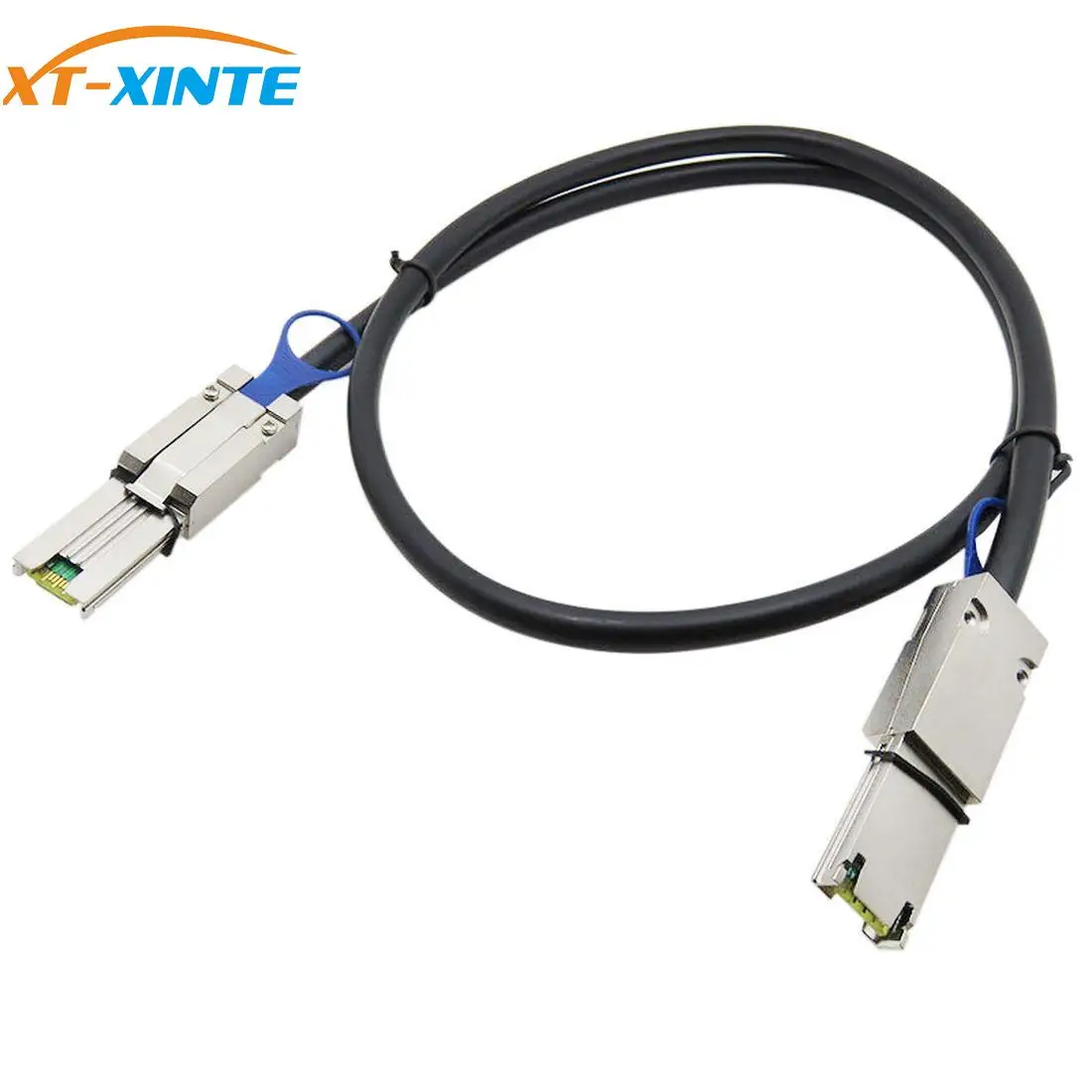 

XT-XINTE External Mini SAS SFF-8088 26P to SFF-8088 mini SAS 26P Male to Male Hard Disk Data Cable 1m 2m 3m for Server