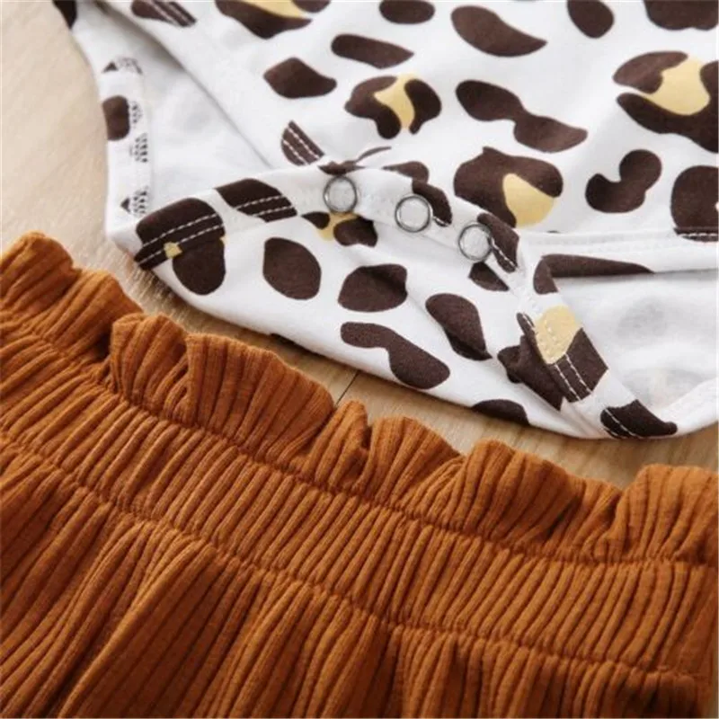 Одежда с леопардовым принтом для новорожденных девочек от 0 до 24 месяцев 2022