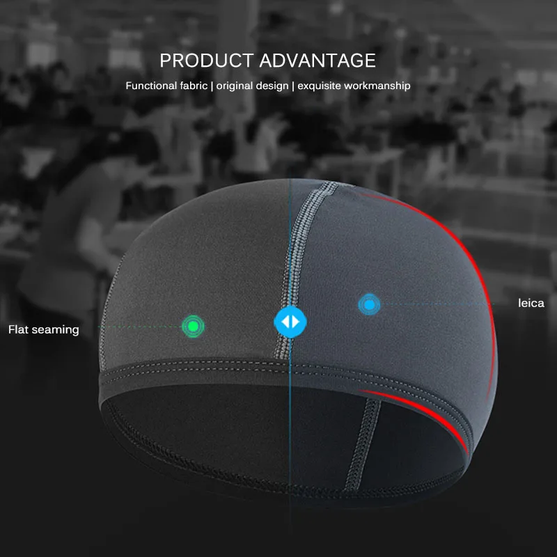 Внутренняя шапка для мотоциклетного велосипедного шлема TIOODRE быстросохнущая
