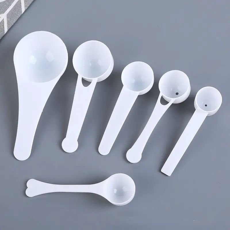 

Creative Plastic Measuring Spoon 1g 2g 3g 5g 10g 15g/gram Milk Powder Spoon Plastic Spoon Panax Notoginseng Powder Medicine Pow