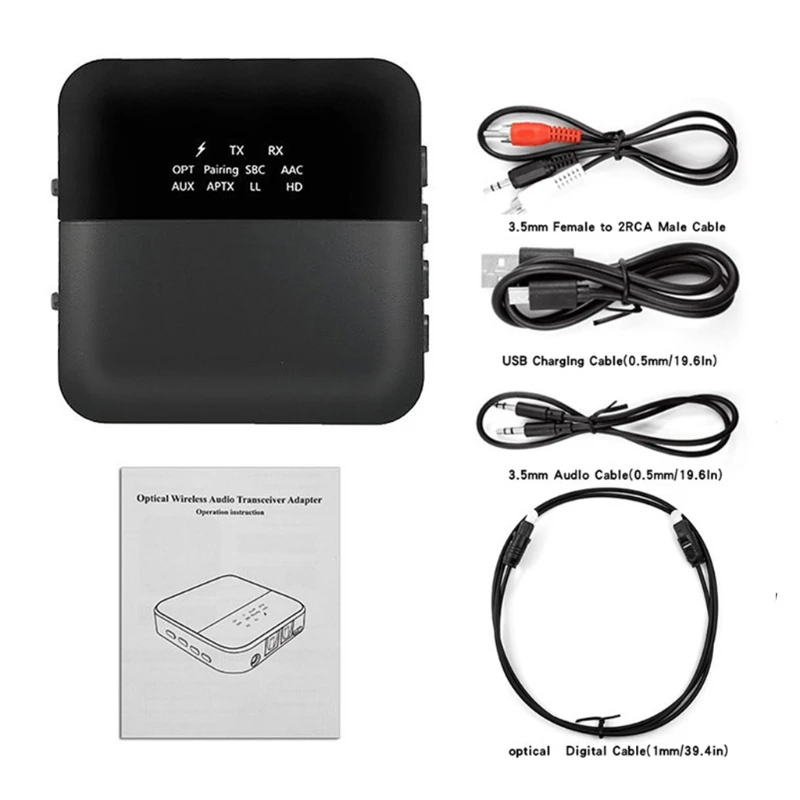 

Bluetooth 5.0 Audio-Transmitter Receiver CSR8675 Wireless aptx Audio-Auto aptXLL B85B